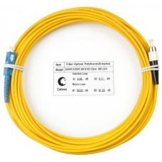 Шнур оптический simplex SC-FC 9/125 sm 25м LSZH Cabeus FOP(s)-9-SC-FC-25m