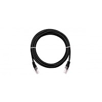 Патч-корд NETLAN EC-PC4UD55B-BC-PVC-010-BK-10