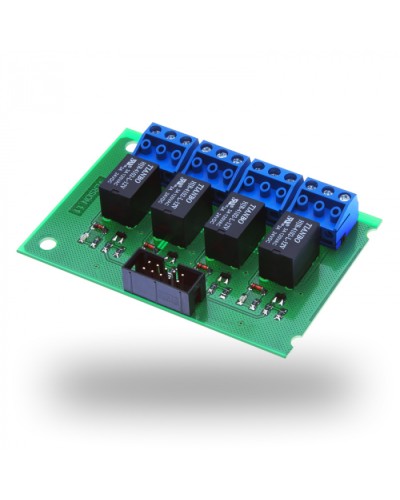 Расширитель релейный Parsec NMO-04 в Новочебоксарске Сетевая СКУД Parsec Pintop.ru